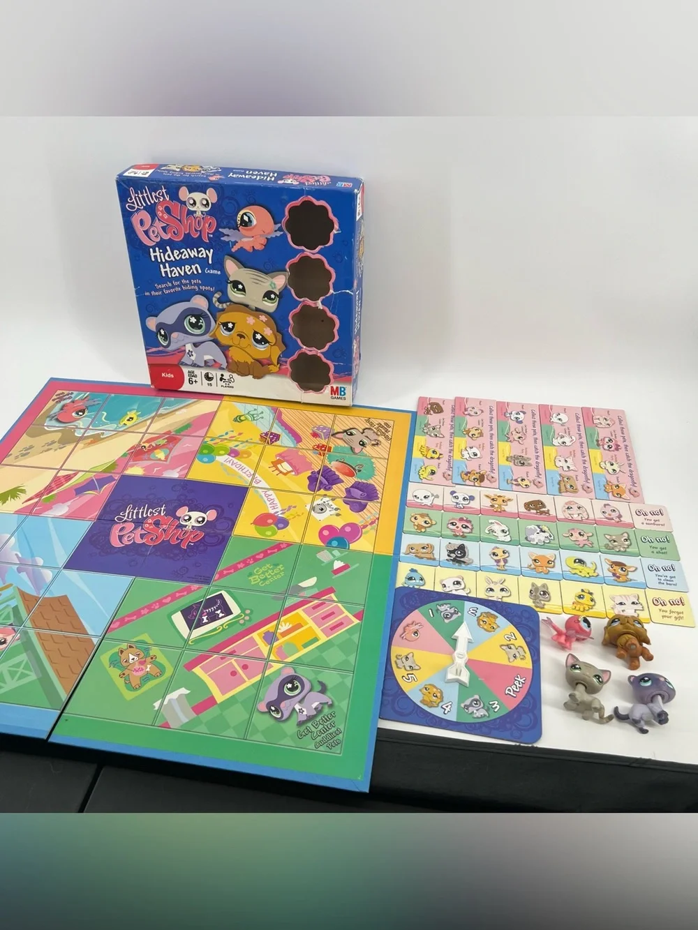 Littlest Pet Shop Hideaway Haven Game 2008 Missing 1 Home Card
